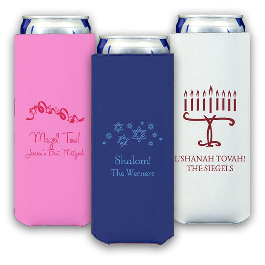 Design Your Own Jewish Celebration Collapsible Slim Huggers